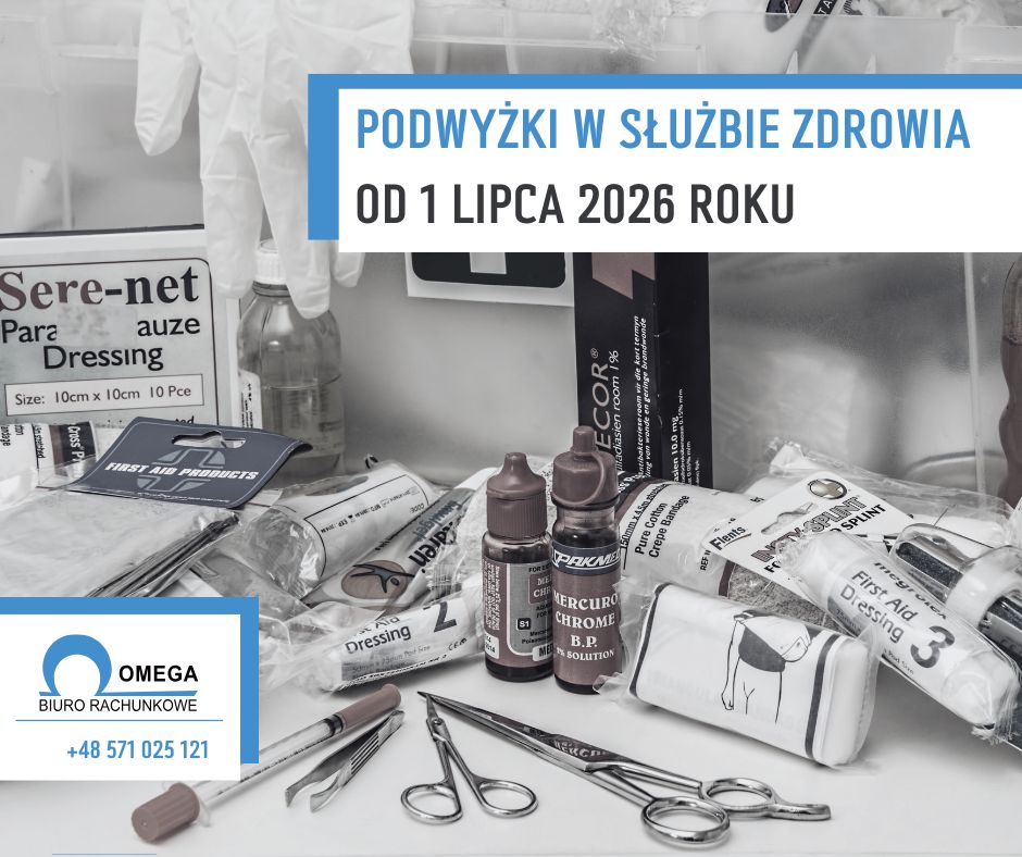 Podwyżki w służbie zdrowia od 1 lipca 2026 roku